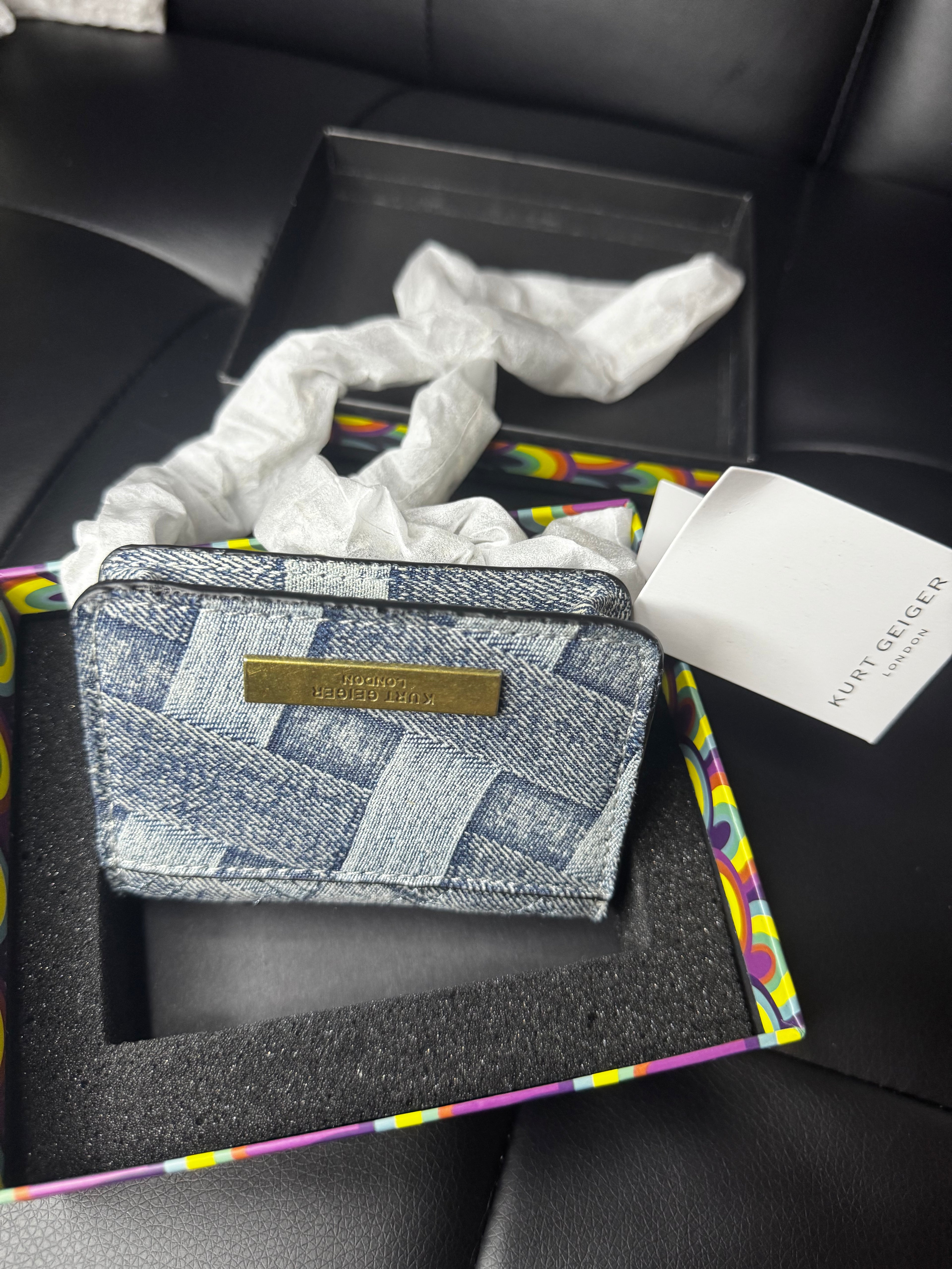 Denim and Gold KG Micro Bag