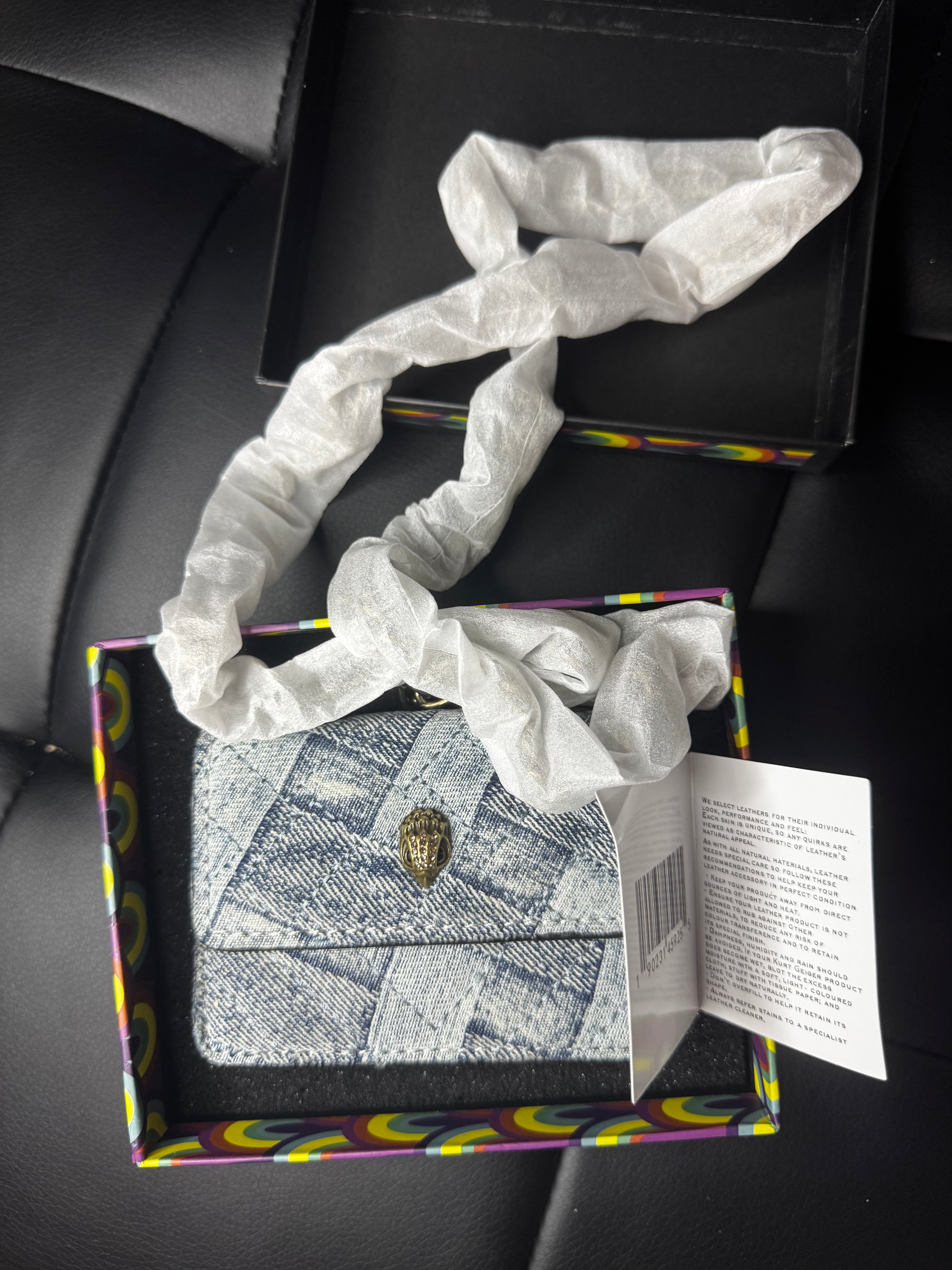 Denim and Gold KG Micro Bag